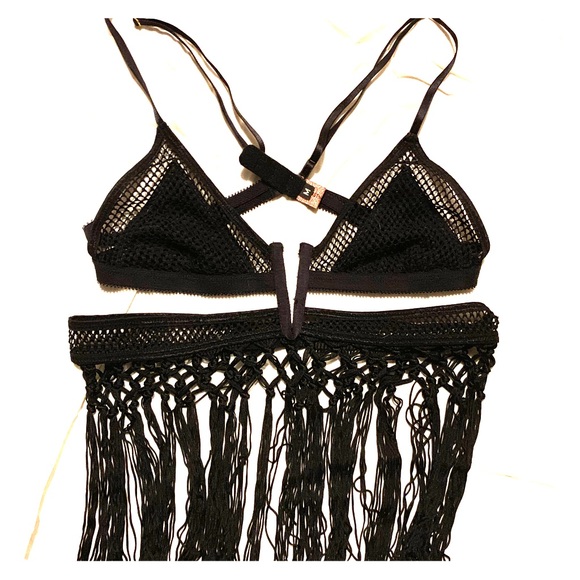 Other - East n west label 2 piece fringe set